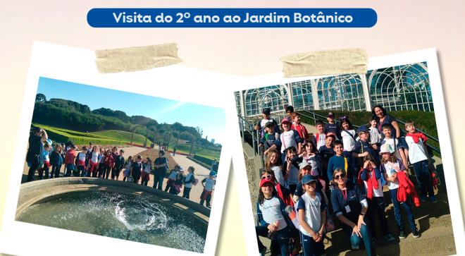 2 Ano visita Jardim Botnico de Curitiba  - Nossa Senhora Menina