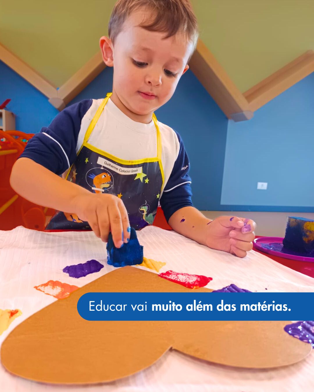 Educar vai muito alm das matrias Nossa Senhora Menina