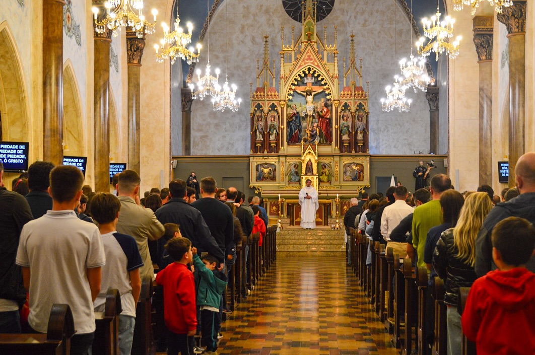 Missa em homenagem ao dia dos Pais Nossa Senhora Menina