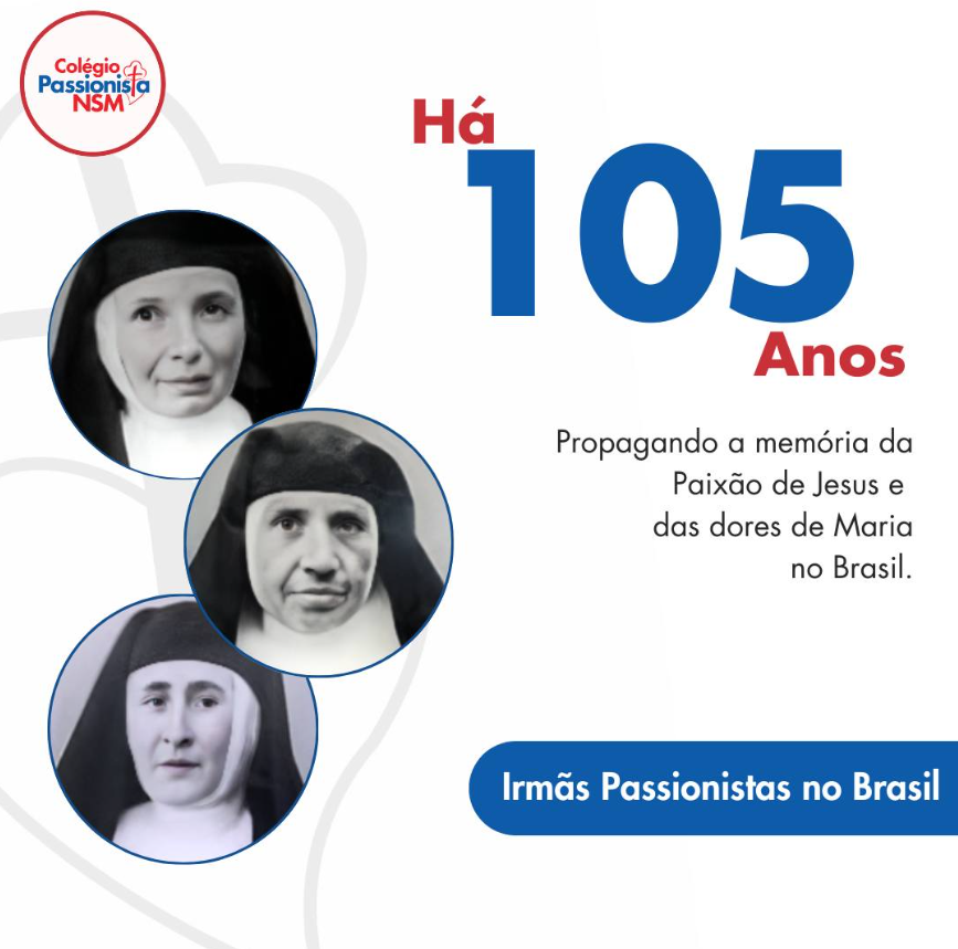 105 Anos das Irms Passionista no Brasil Nossa Senhora Menina