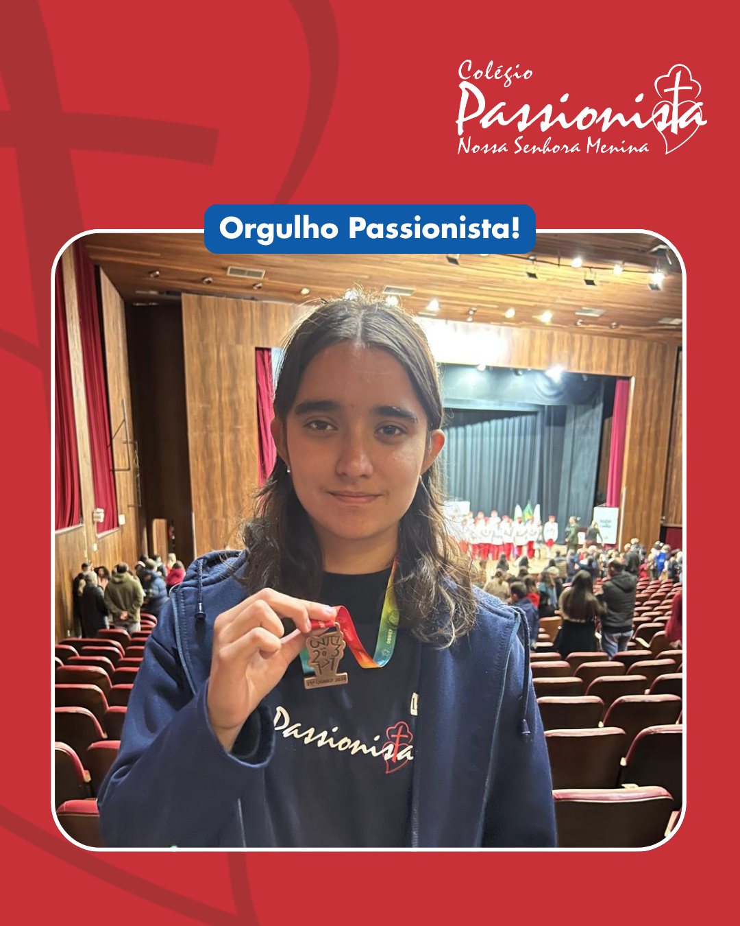 Orgulho Passionista! Nossa Senhora Menina