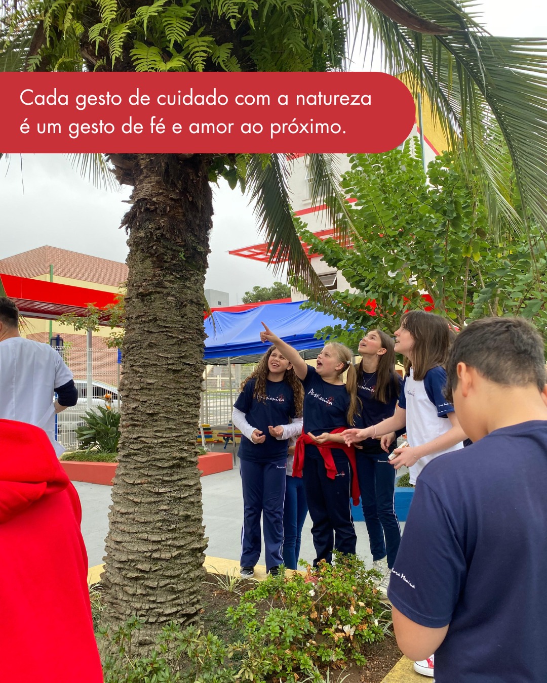 Cuidar do nosso planeta tambm  um ato de amor. Nossa Senhora Menina