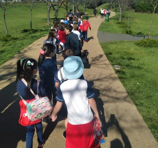 2 Ano visita Jardim Botnico de Curitiba 