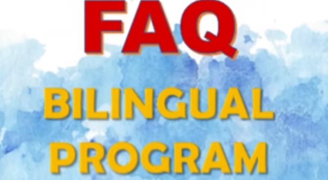 FAQ Bilingual Program - Nossa Senhora Menina