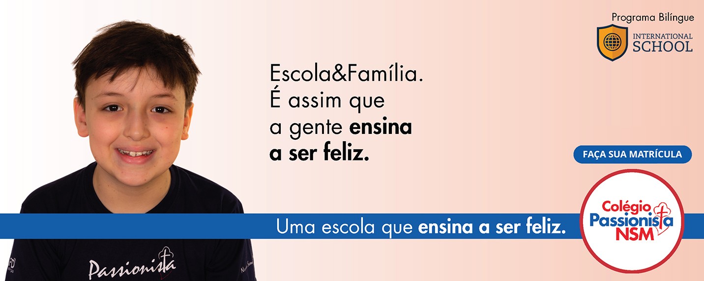 Escola & Famlia.  assim que a gente ensina a ser feliz. - Nossa Senhora Menina